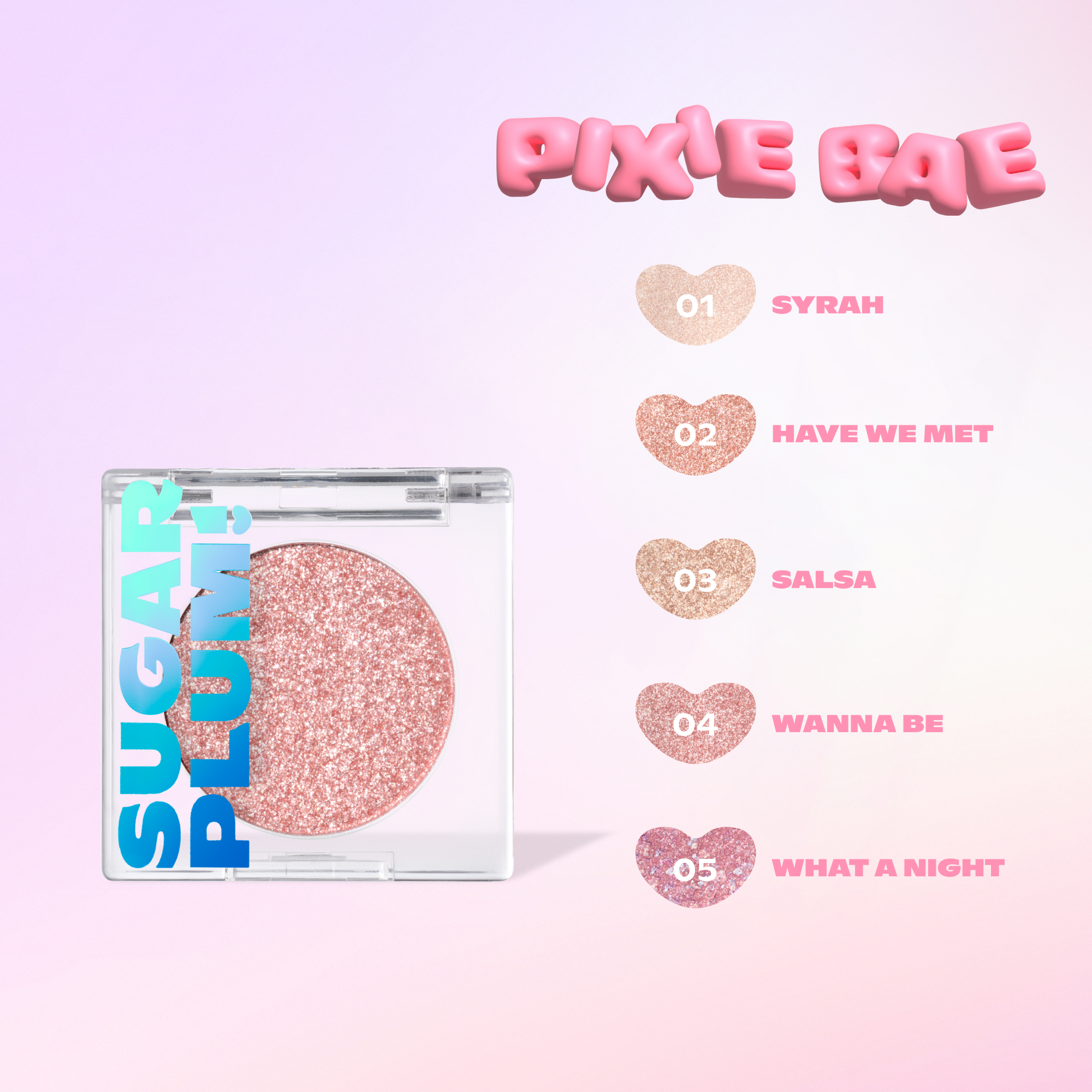 PIXIE BAE GLITTER EYESHADOW